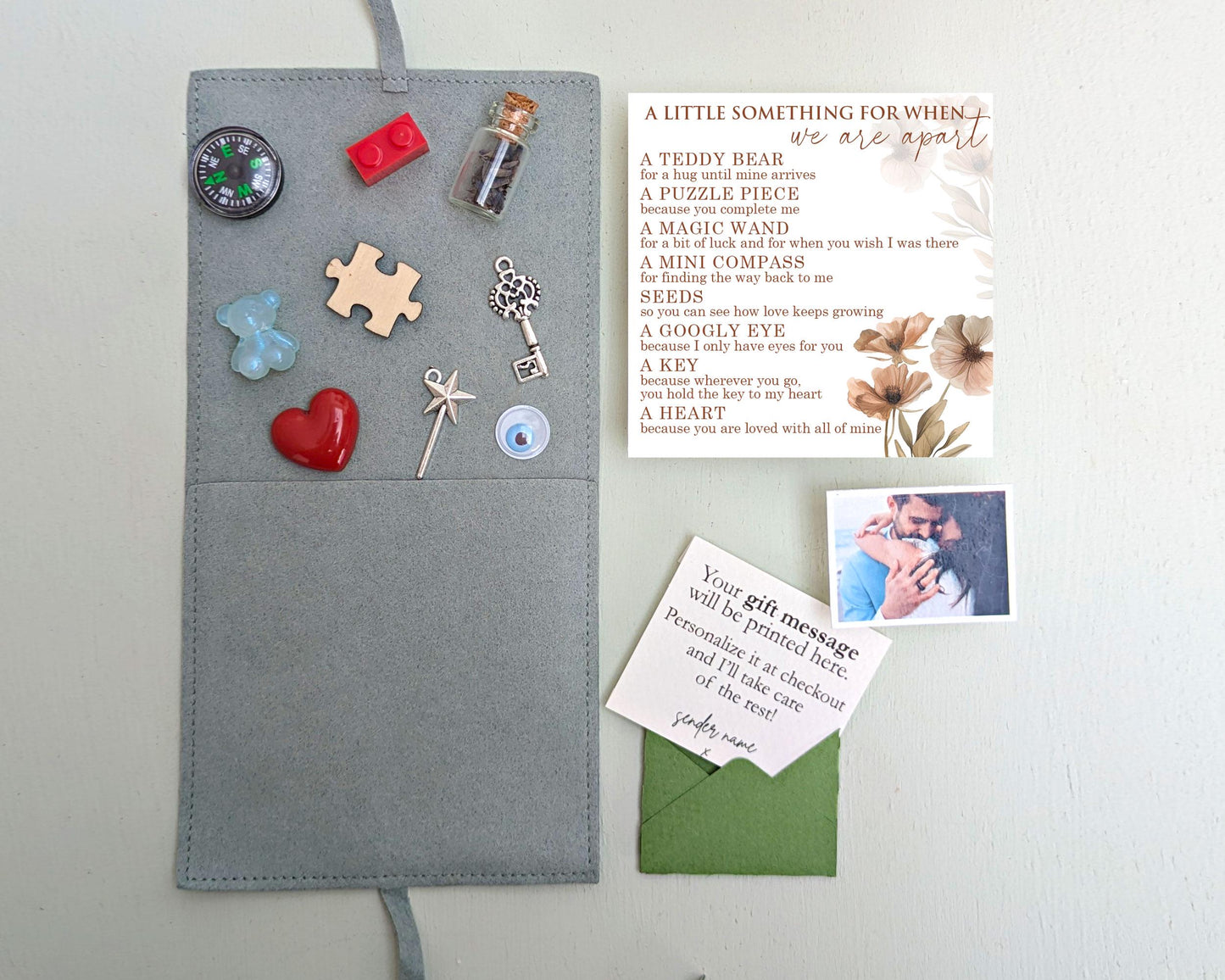 Long Distance Love Pocket Gift With Photo - view 2