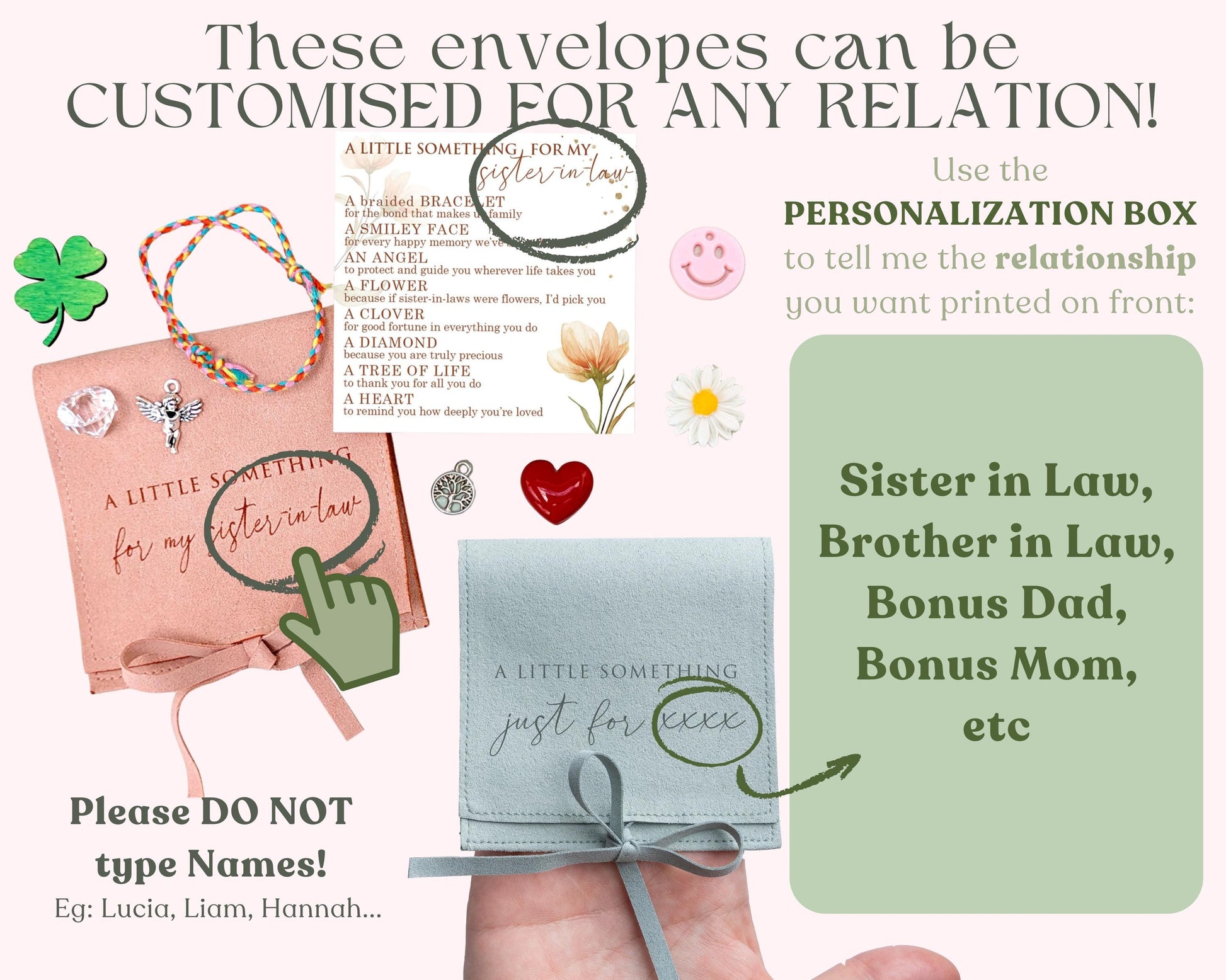 Sister-in-Law Pocket Gift With Photo – product image 6