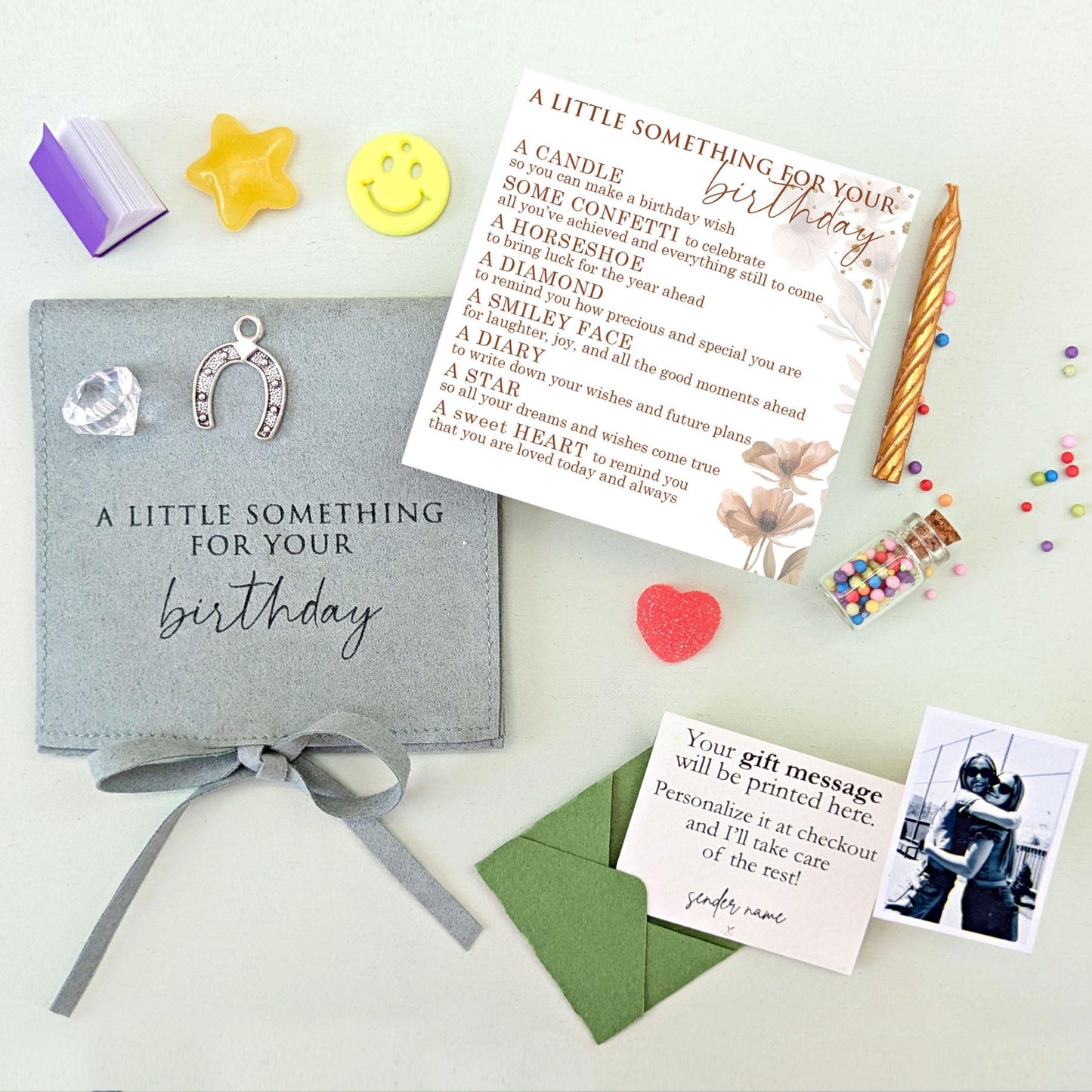 Personalized Birthday Pocket Gift With Photo – product image 1
