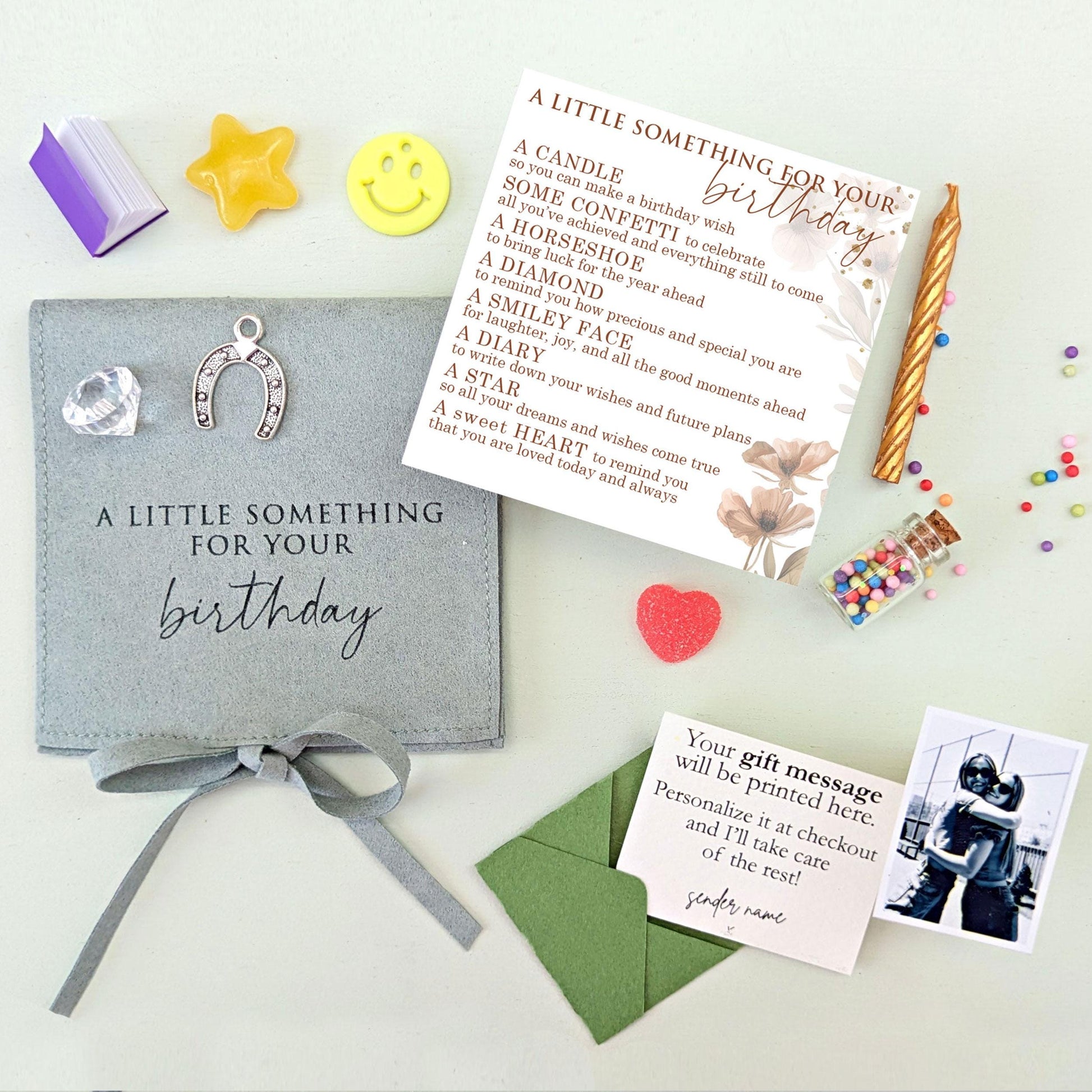 Personalized Birthday Pocket Gift With Photo – product image 1