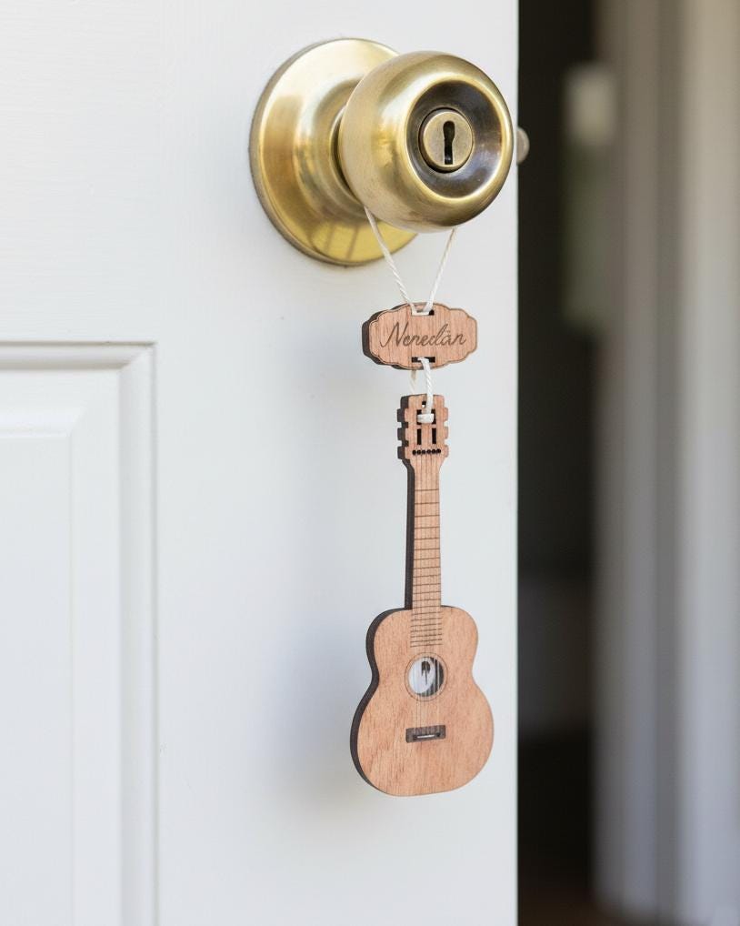 Guitar Wooden Story Card: product image 5