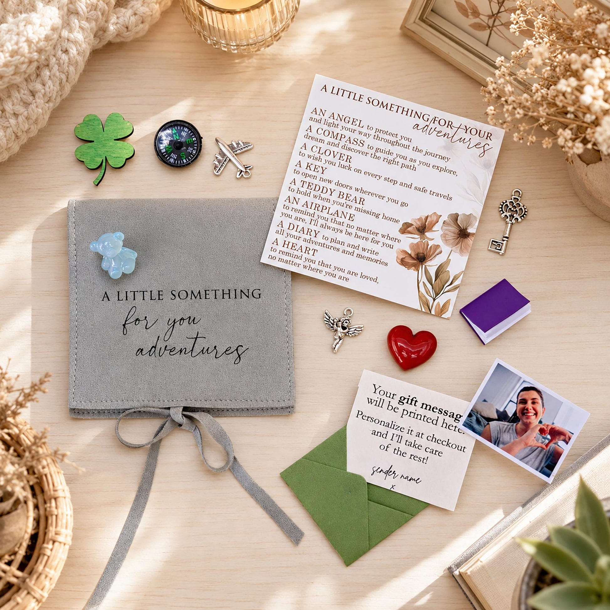 Travel Adventure Pocket Gift With Photo – product image 2