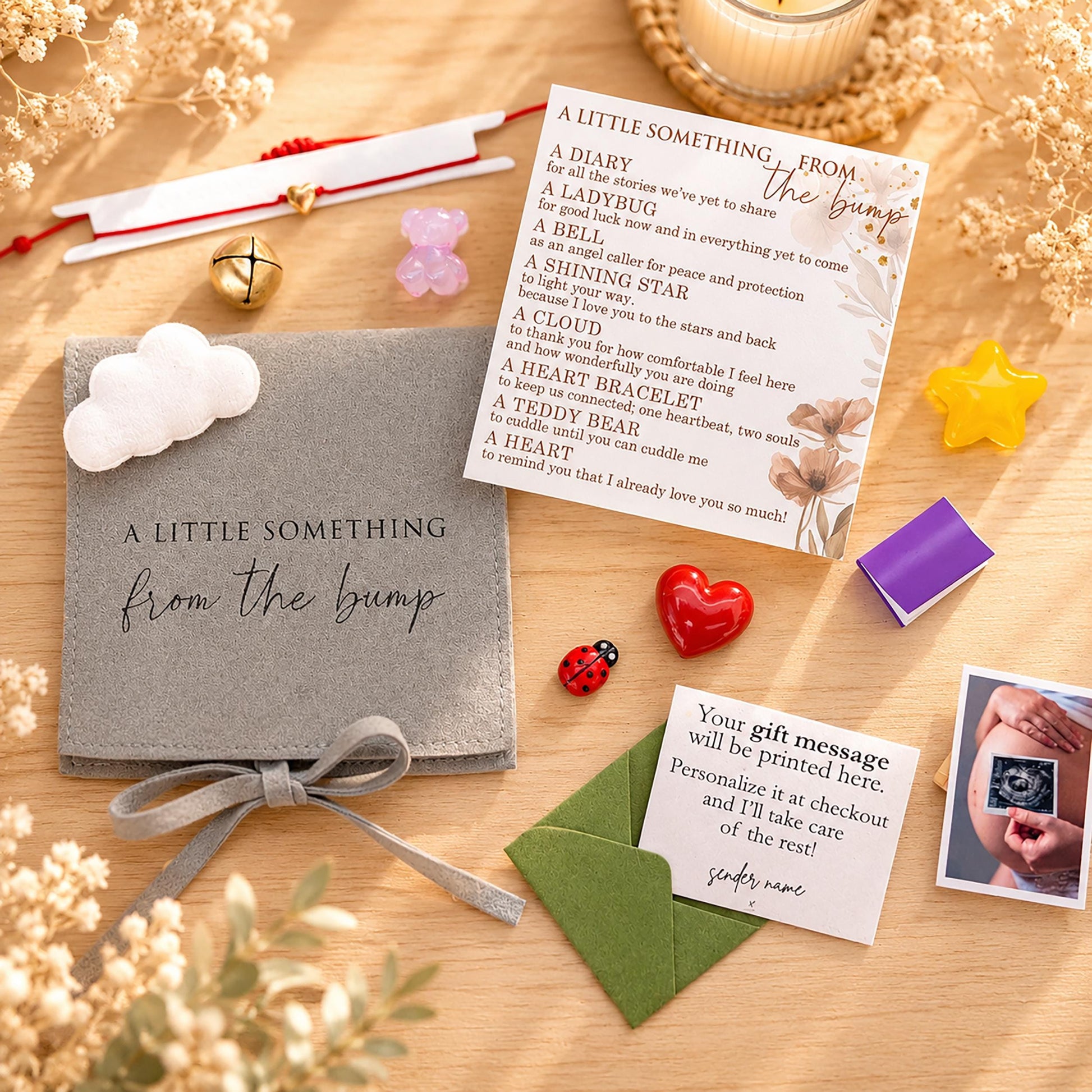 From the Bump Pregnancy Pocket Gift With Photo – product image 1