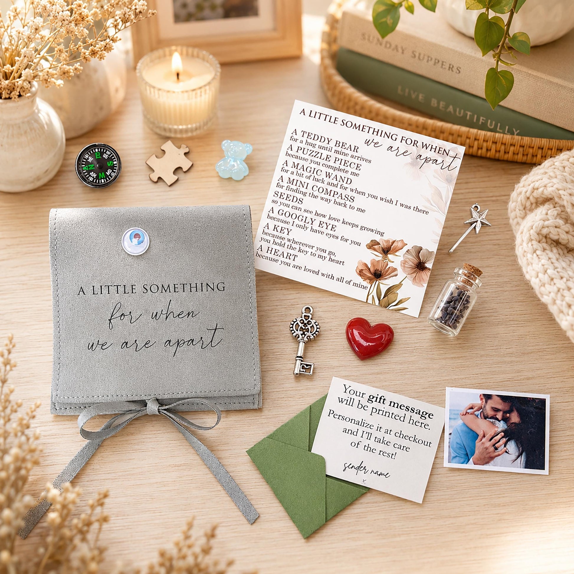 Long Distance Love Pocket Gift With Photo - view 1