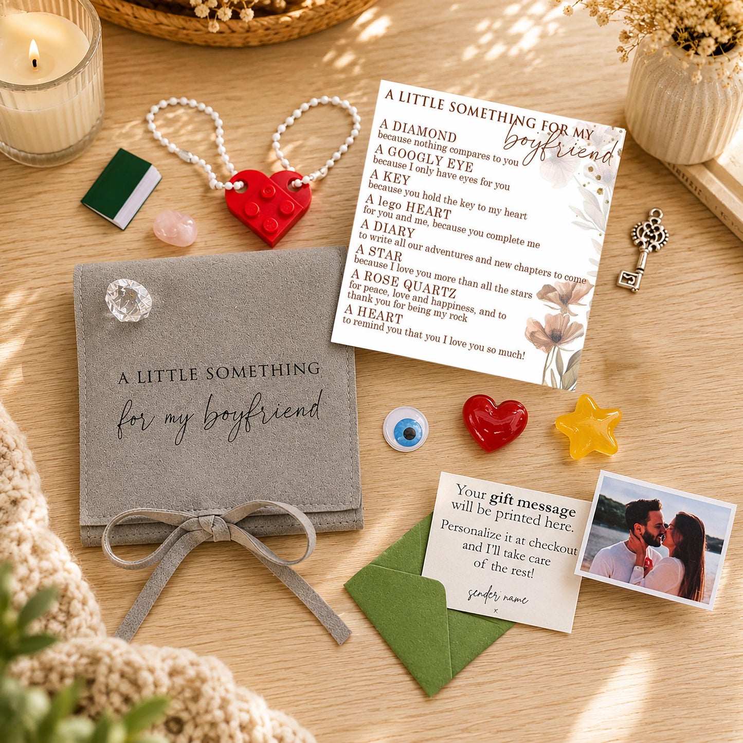 Boyfriend Love Pocket Gift With Photo – product image 1