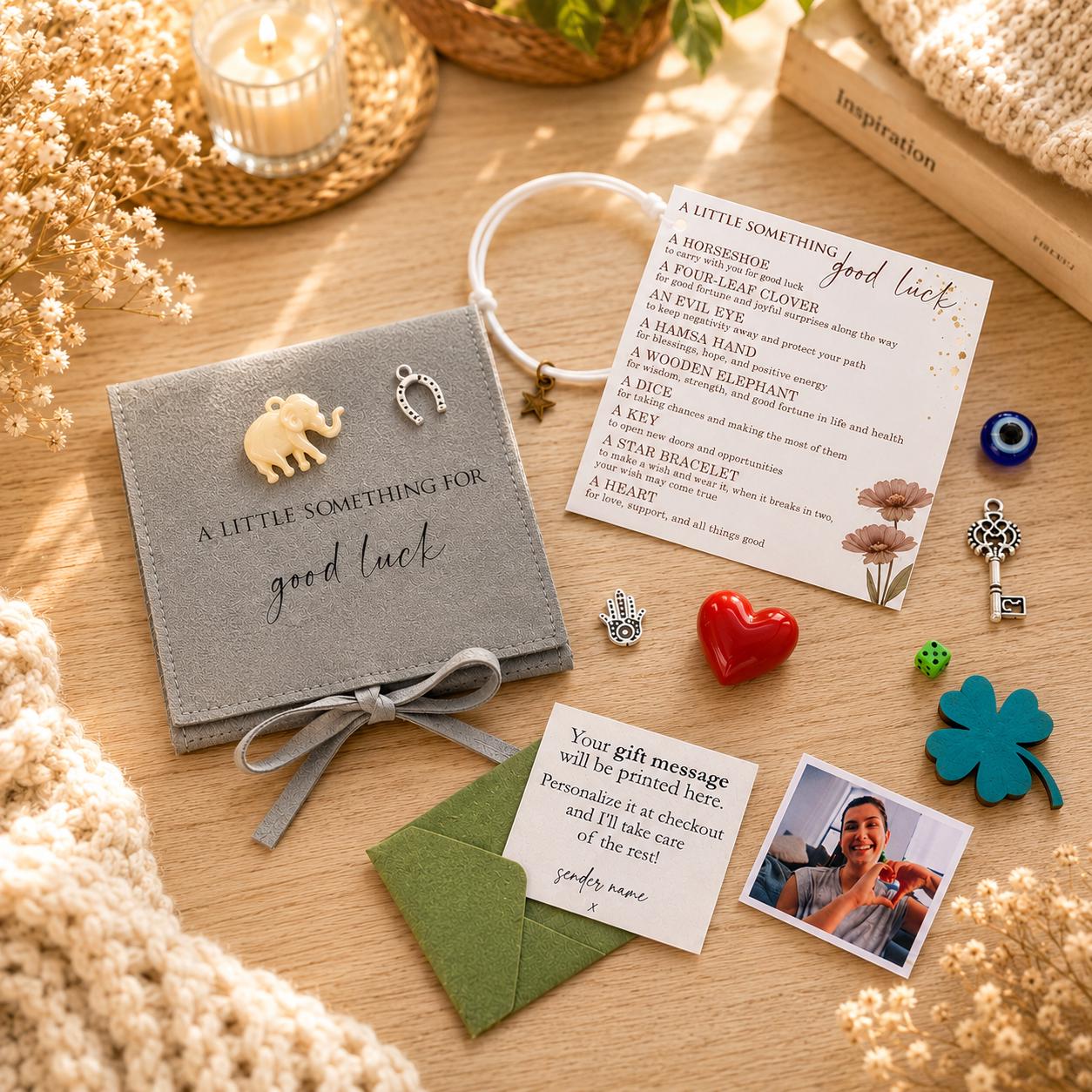 Good Luck Pocket Gift With Photo – product image 1