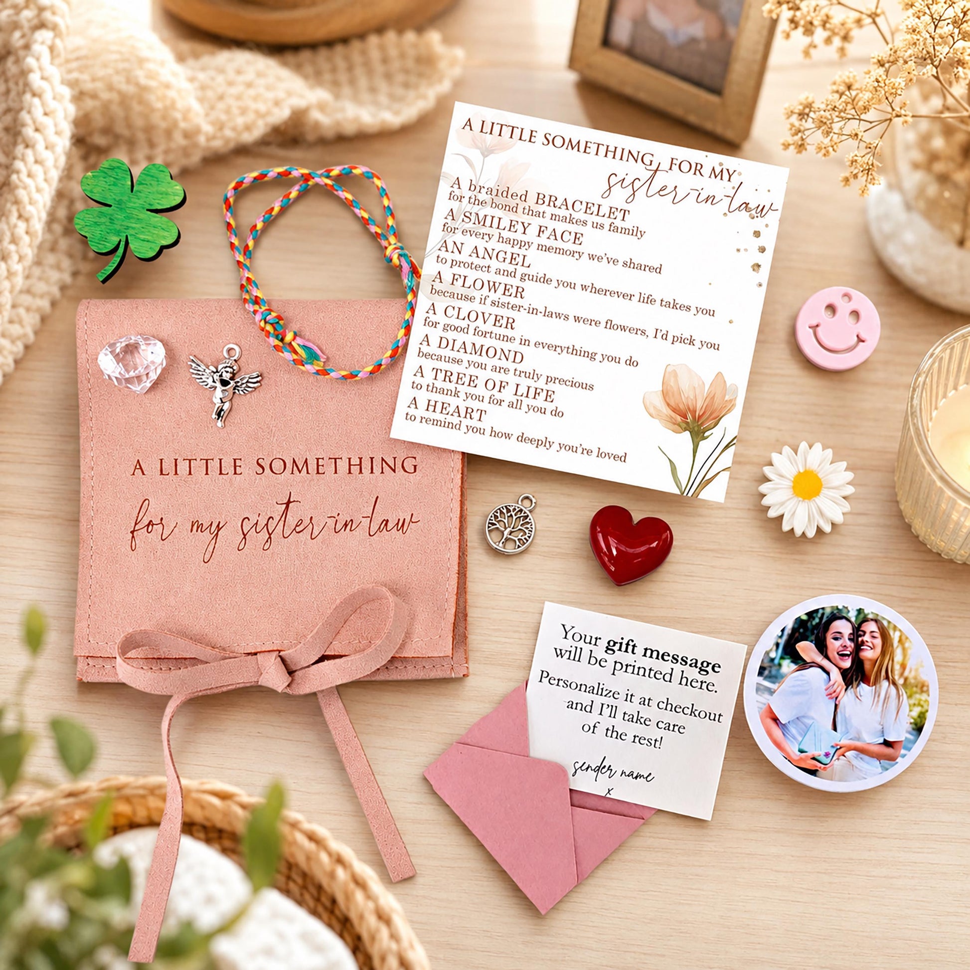 Sister-in-Law Pocket Gift With Photo – product image 1