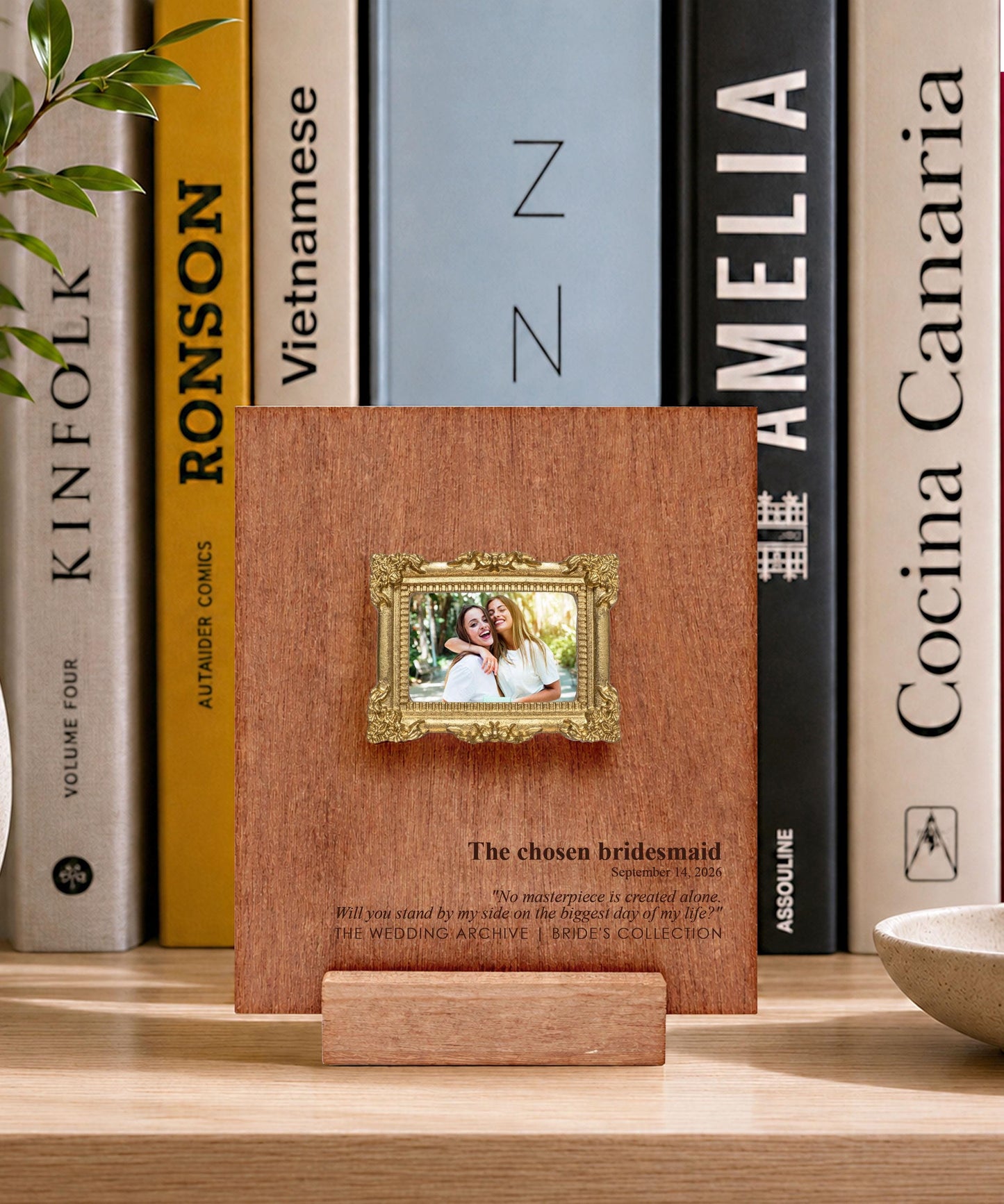 Bride's Selection personalized Museum of Us gift, image 7