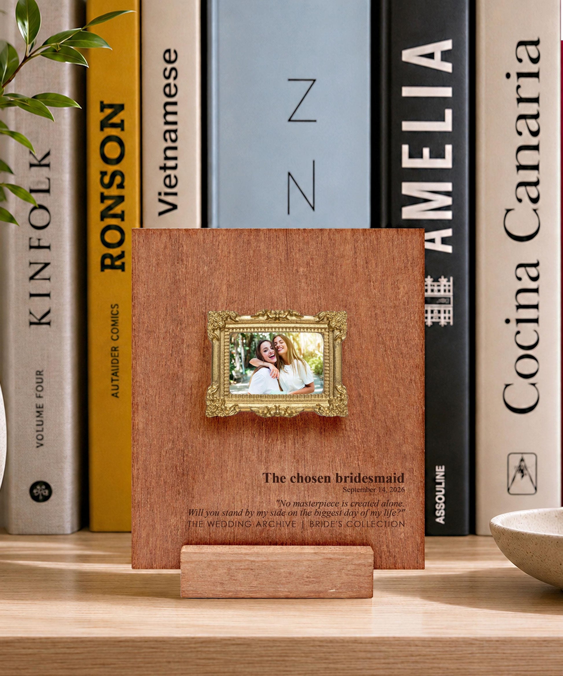 Bride's Selection personalized Museum of Us gift, image 7