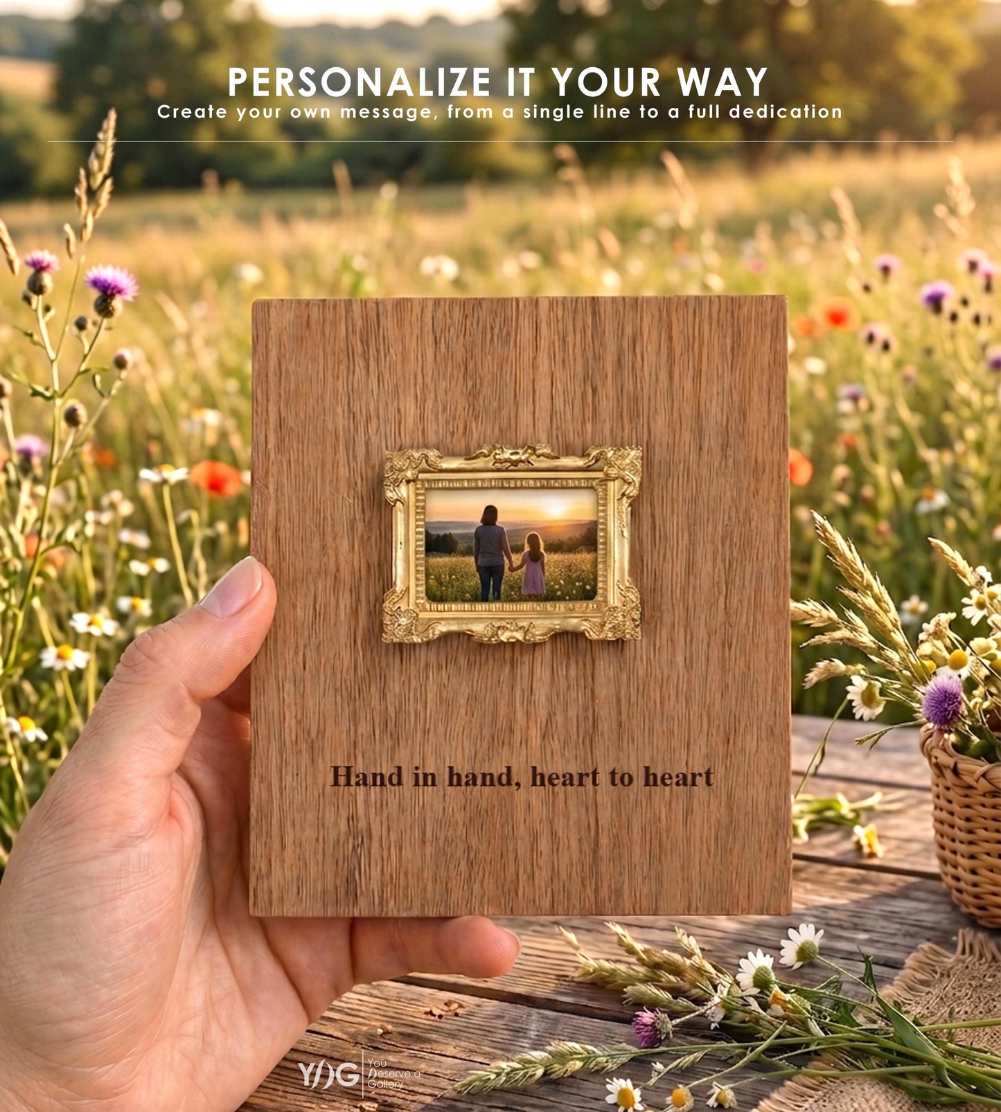 You Deserve a Gallery personalized Mother’s Day keepsake image 4