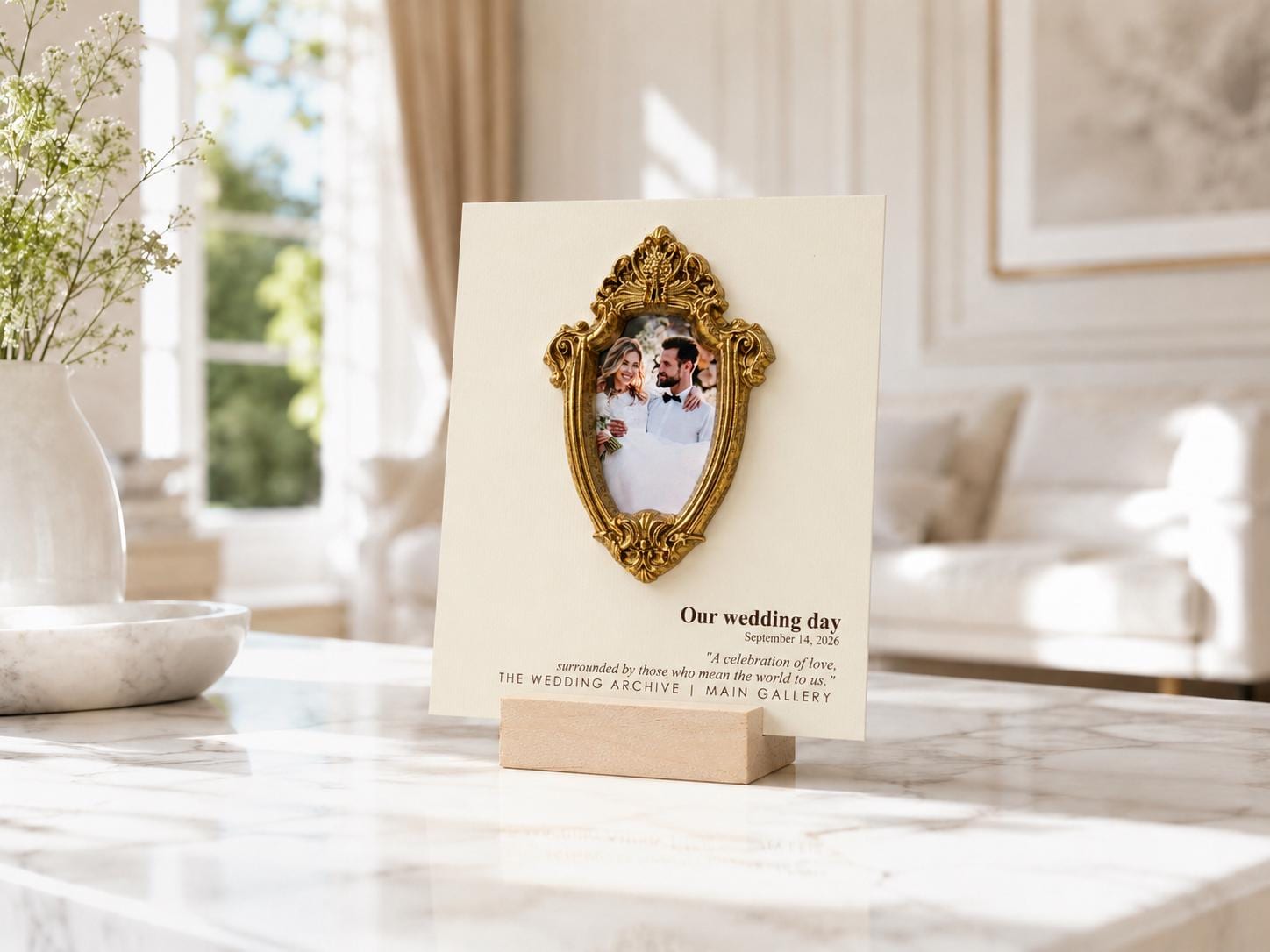 Wedding Archive personalized Museum of Us gift, image 1