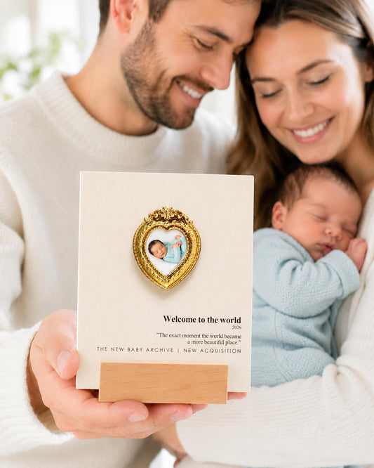 New Baby Collection personalized Museum of Us gift, image 1