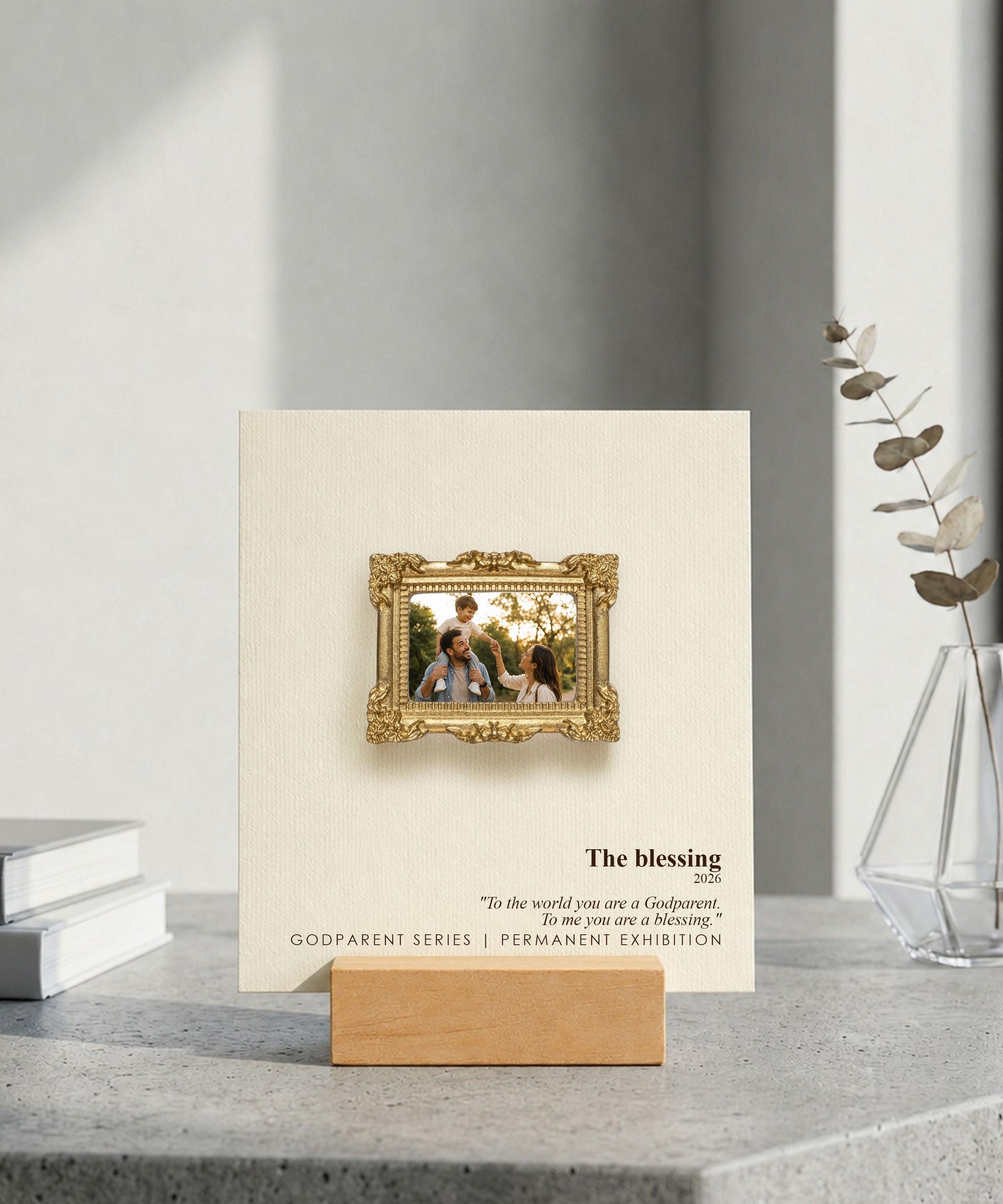 Godparent & Guardian Series personalized Museum of Us gift, image 5