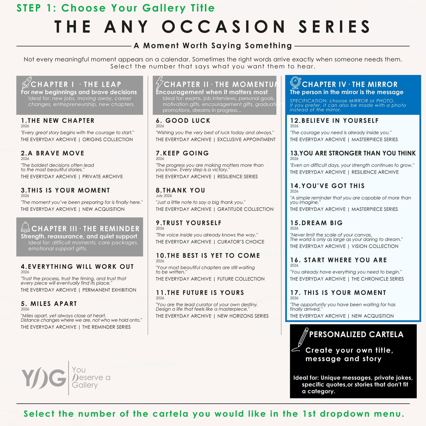 Any Occasion Series personalized Museum of Us gift, image 6