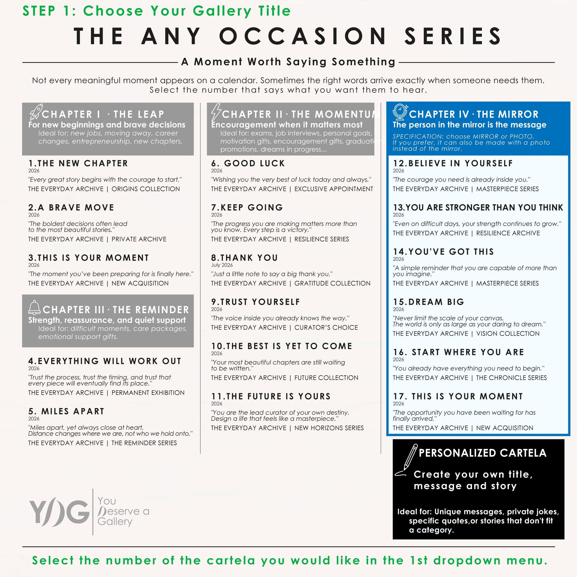Any Occasion Series personalized Museum of Us gift, image 6