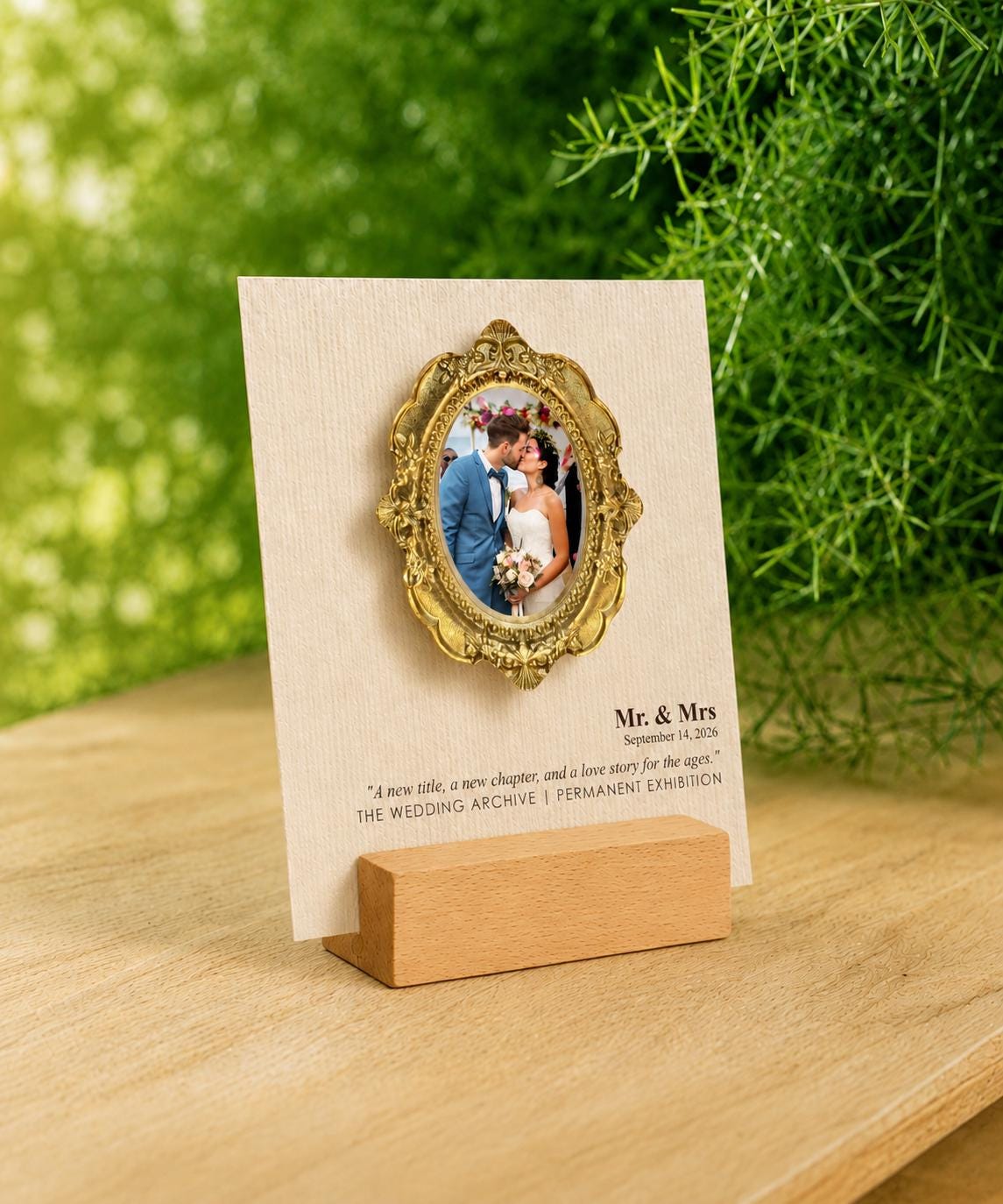 Wedding Archive personalized Museum of Us gift, image 3