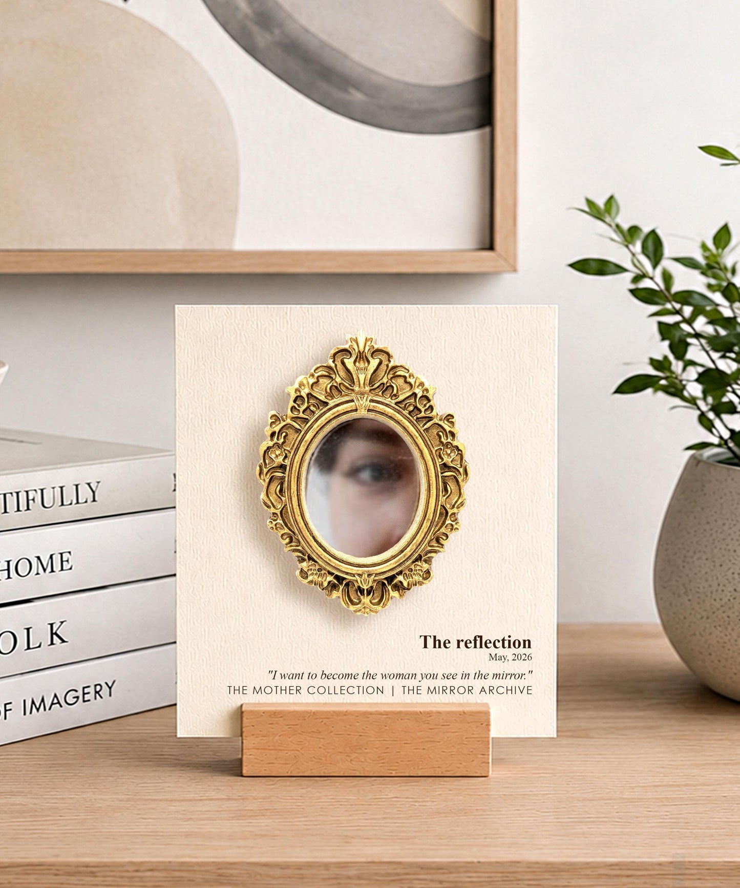 Mirror Edition personalized Museum of Us gift, image 3