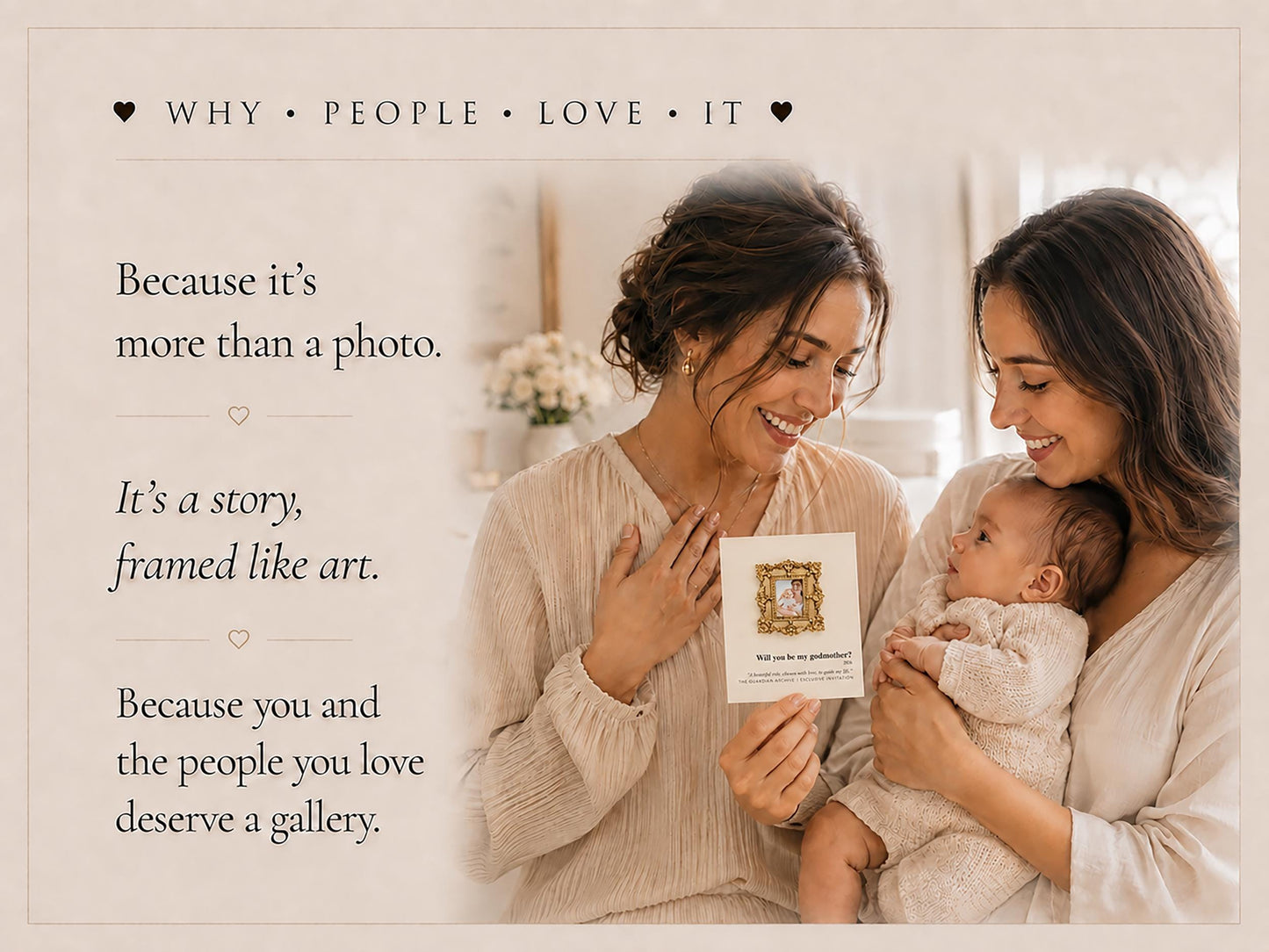 Godparent & Guardian Series personalized Museum of Us gift, image 3