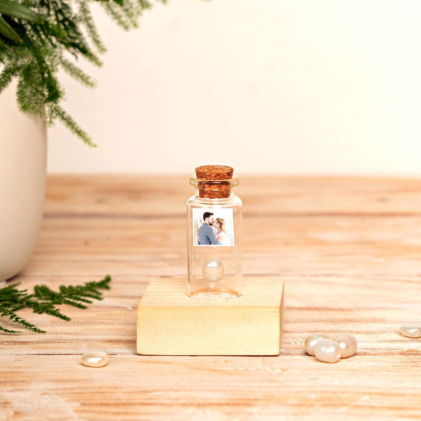 30th Anniversary Natural Pearl Message Bottle